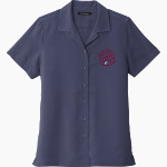 Boricua College Port Authority Women's Short Sleeve Performance Staff Shirt Front Thumbnail