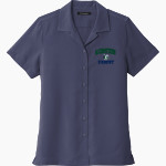 Gunston Herons Port Authority Women's Short Sleeve Performance Staff Shirt Front Thumbnail