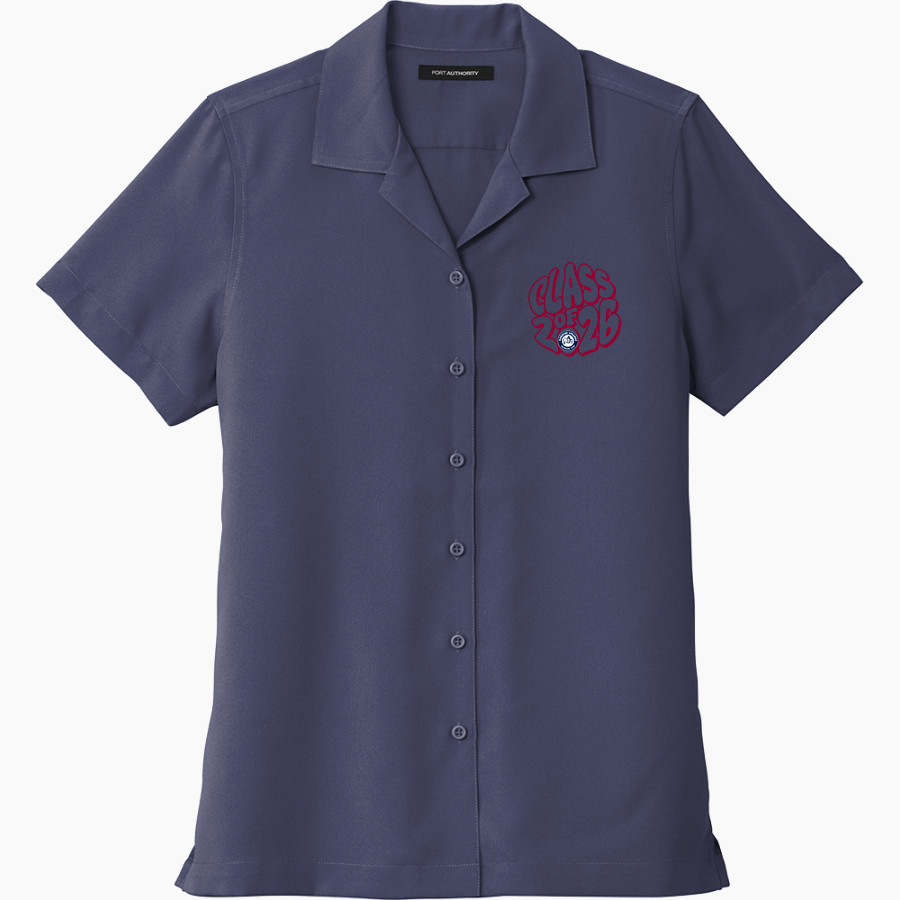 Boricua College Port Authority Women's Short Sleeve Performance Staff Shirt
