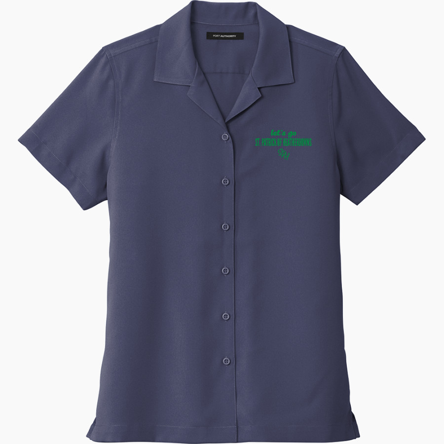 St. Patrick of Heatherdowns Irish <span class="pdp-name-mascot">St. Patrick of Heatherdowns Irish</span> Port Authority Women's Short Sleeve Performance Staff Shirt