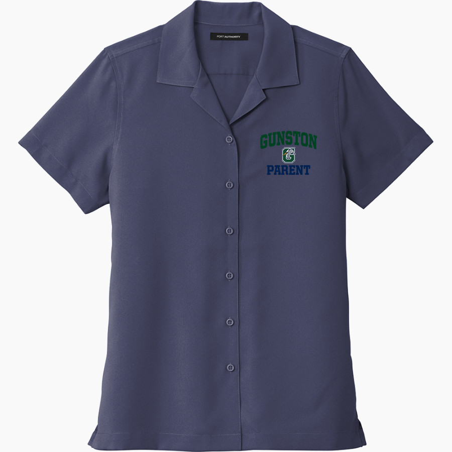 Gunston Herons Port Authority Women's Short Sleeve Performance Staff Shirt