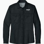 Indiana University of Pennsylvania <span class="pdp-name-mascot">Indiana University Of PA Hawks</span> Port Authority Women's UV Daybreak Long-Sleeve Shirt Front Thumbnail