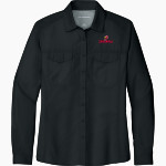 Otterbein University Cardinals Port Authority Women's UV Daybreak Long-Sleeve Shirt Front Thumbnail