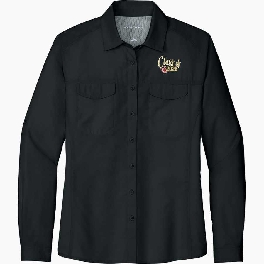 JSERRA CATHOLIC HIGH SCHOOL LIONS <span class="pdp-name-mascot">J SERRA LIONS</span> Port Authority Women's UV Daybreak Long-Sleeve Shirt