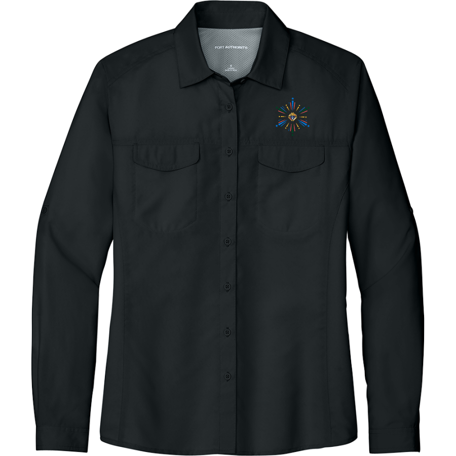 St. Catharine St. Catharine Knight <span class="pdp-name-mascot">St. Catharine Knights of Columbus</span> Port Authority Women's UV Daybreak Long-Sleeve Shirt