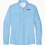 Patriot League Patriot League <span class="pdp-name-mascot">Patriot League</span> Port Authority Women's UV Daybreak Long-Sleeve Shirt Front Thumbnail