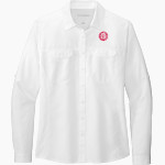 Red Hook Faculty Association RHFA Port Authority Women's UV Daybreak Long-Sleeve Shirt Front Thumbnail