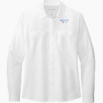 WEBB CITY HIGH SCHOOL CARDINALS Port Authority Women's UV Daybreak Long-Sleeve Shirt Front Thumbnail