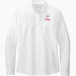 Pulaski Red Raiders <span class="pdp-name-mascot">Pulaski Red Reaiders</span> Port Authority Women's UV Daybreak Long-Sleeve Shirt Front Thumbnail
