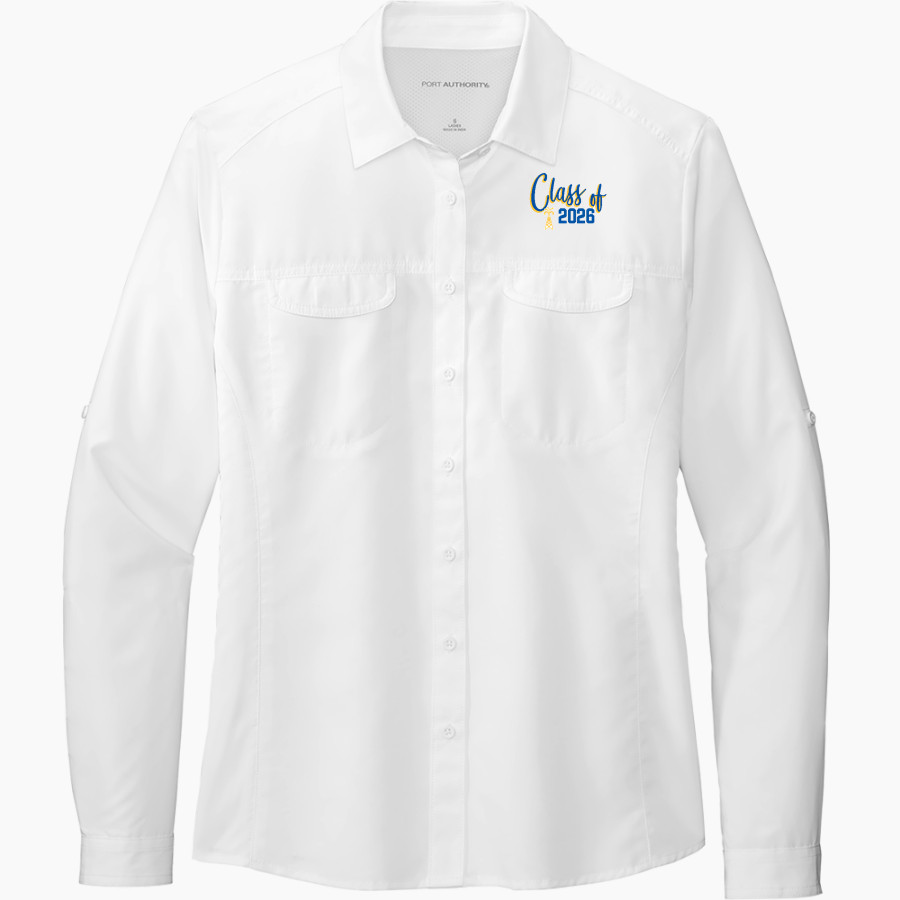 Heidelberg High School Oilers <span class="pdp-name-mascot">Heidelberg Oilers</span> Port Authority Women's UV Daybreak Long-Sleeve Shirt