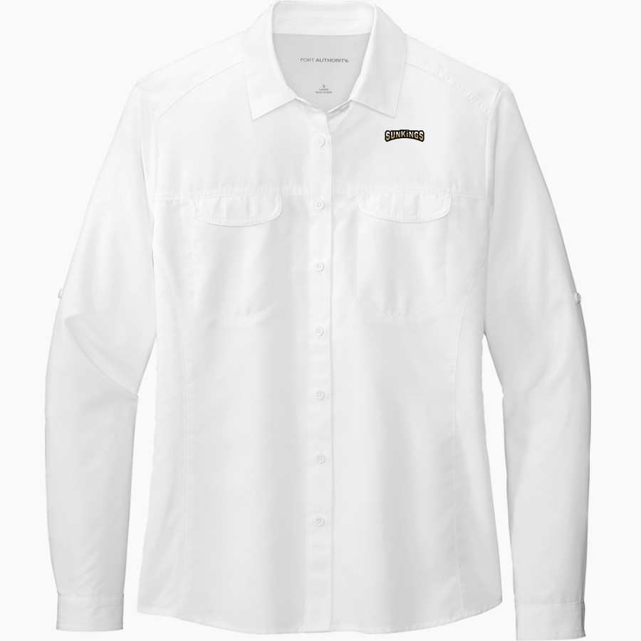 Yakima Sunkings Sunkings <span class="pdp-name-mascot">Yakima Sunkings</span> Port Authority Women's UV Daybreak Long-Sleeve Shirt