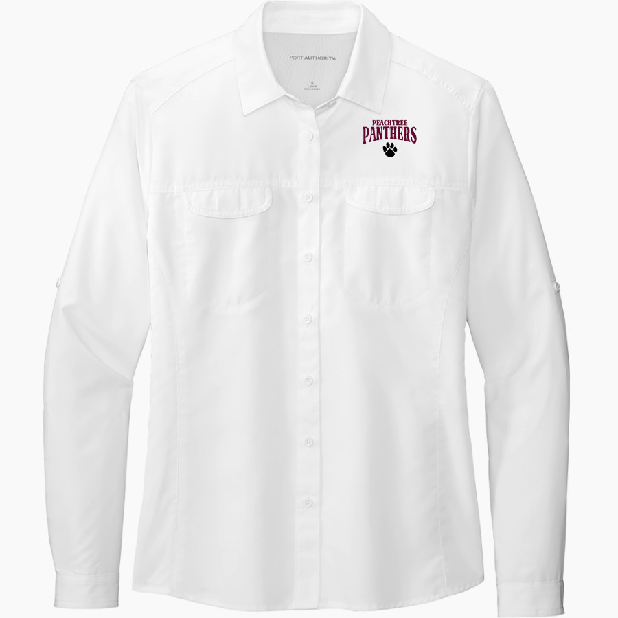 Peachtree Panthers Port Authority Women's UV Daybreak Long-Sleeve Shirt