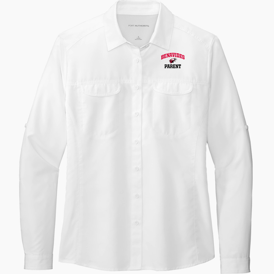Benavides Eagles <span class="pdp-name-mascot">Benavides Eagles</span> Port Authority Women's UV Daybreak Long-Sleeve Shirt