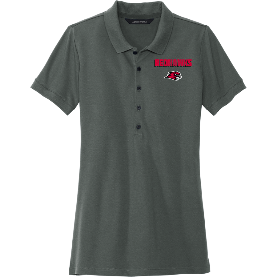 Goshen RedHawks <span class="pdp-name-mascot">Goshen RedHawks</span> Mercer+Mettle Women's Stretch Heavyweight Pique Polo