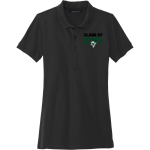 EAGLE'S VIEW ACADEMY WARRIORS <span class="pdp-name-mascot">EAGLE'S VIEW ACADEMY WARRIORS</span> Mercer+Mettle Women's Stretch Heavyweight Pique Polo Front Thumbnail