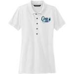 Bloomington Career Academy <span class="pdp-name-mascot">Bloomington Career Academy</span> Mercer+Mettle Women's Stretch Heavyweight Pique Polo Front Thumbnail
