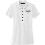 St Joseph Catholic Saints <span class="pdp-name-mascot">St Joseph Catholic School Saints</span> Mercer+Mettle Women's Stretch Heavyweight Pique Polo Front Thumbnail