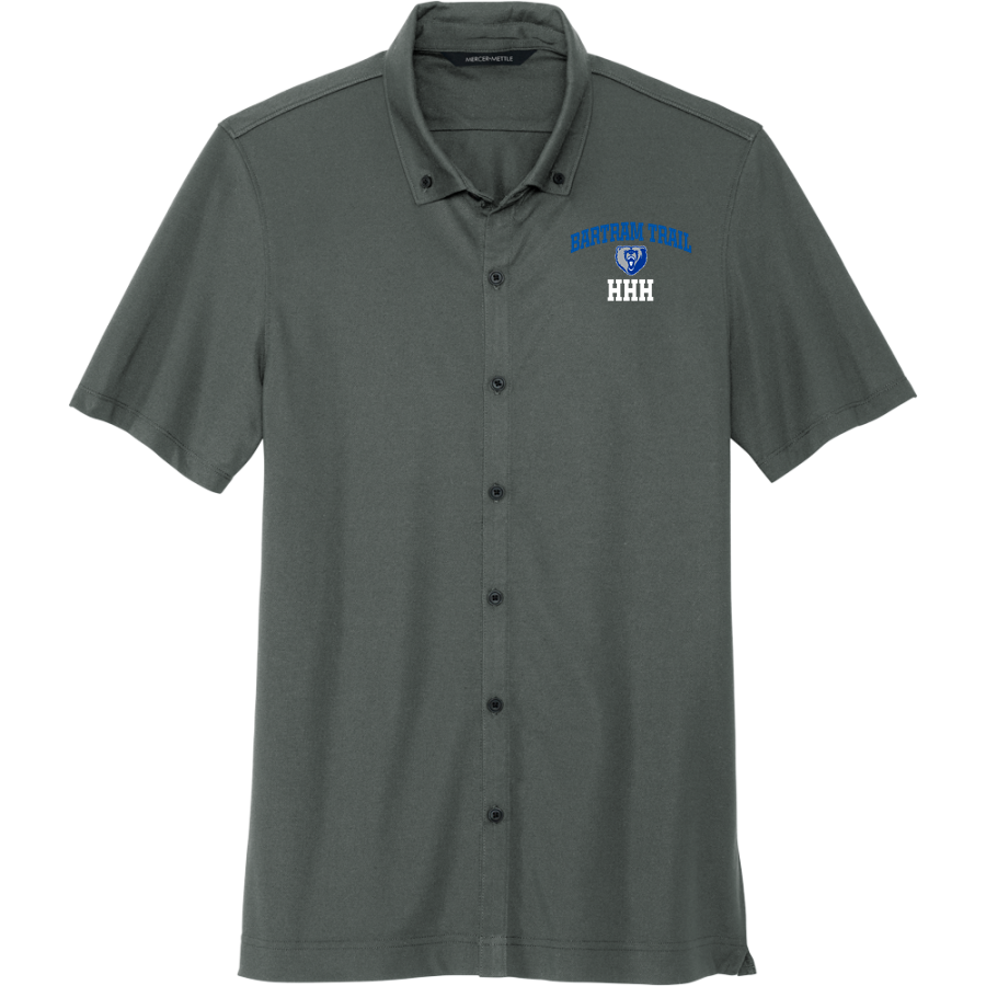 Bartram Trail Bears <span class="pdp-name-mascot">Bartram Trail Bears</span> Mercer+Mettle Men's Stretch Pique Full-Button Polo