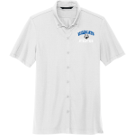 Penn College Wildcats Online Store <span class="pdp-name-mascot">Penn College Wildcats</span> Mercer+Mettle Men's Stretch Pique Full-Button Polo Front Thumbnail