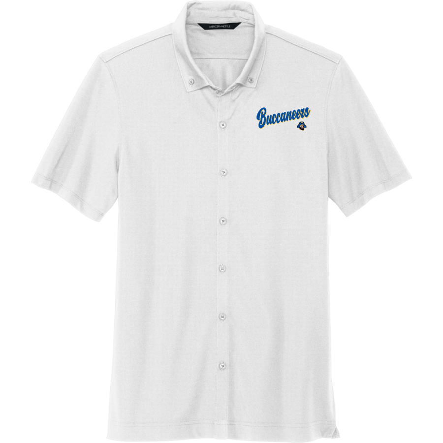 Laney Buccaneers <span class="pdp-name-mascot">Laney Buccaneers</span> Mercer+Mettle Men's Stretch Pique Full-Button Polo