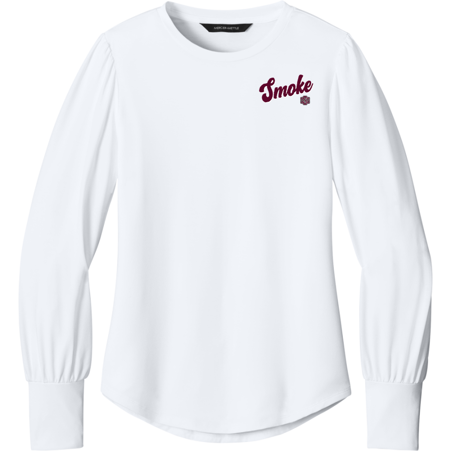 South Shore Smoke Smoke <span class="pdp-name-mascot">South Shore Smoke Smoke</span> Mercer+Mettle Women's Stretch Jersey Long Sleeve Blouson Top