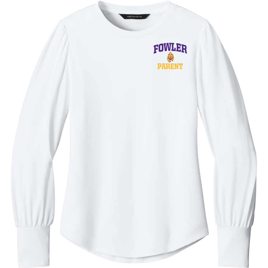 Fowler Grizzlies <span class="pdp-name-mascot">Fowler Grizzlies</span> Mercer+Mettle Women's Stretch Jersey Long Sleeve Blouson Top