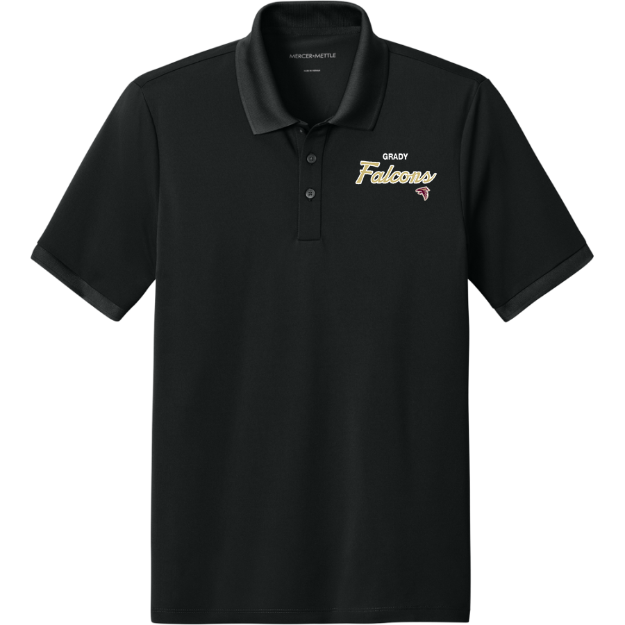WM E GRADY VOC TECH SCHOOL FALCONS <span class="pdp-name-mascot">GRADY HIGH SCHOOL FALCONS</span> Mercer+Mettle Men's Everyday Performance Polo