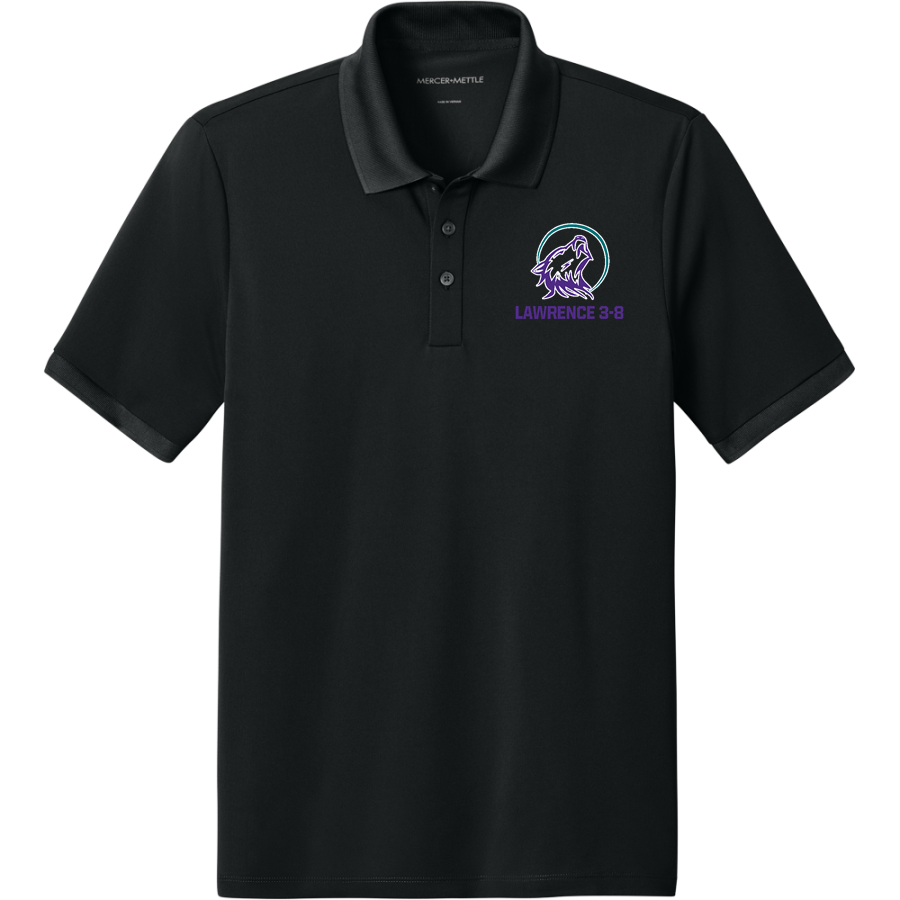 Lawrence 3-8 Lobos <span class="pdp-name-mascot">Lawrence 3-8 School Lobos</span> Mercer+Mettle Men's Everyday Performance Polo