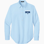 Springbrook Blue Devils <span class="pdp-name-mascot">Springbrook Blue Devils</span> Mercer+Mettle Women's Long Sleeve Modern Oxford Shirt Front Thumbnail