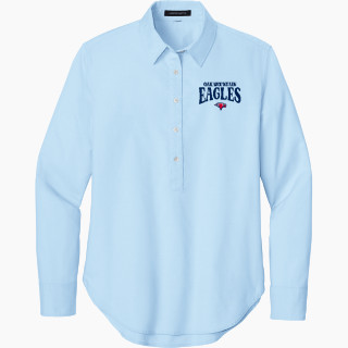 Mercer+Mettle Women's Long Sleeve Modern Oxford Shirt