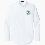 Madison-Plains Golden Eagles <span class="pdp-name-mascot">MADISON-PLAINS EAGLES</span> Mercer+Mettle Women's Long Sleeve Modern Oxford Shirt Front Thumbnail