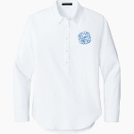 DAVIS SENIOR HIGH SCHOOL BLUE DEVILS <span class="pdp-name-mascot">DAVIS BLUE DEVILS</span> Mercer+Mettle Women's Long Sleeve Modern Oxford Shirt Front Thumbnail
