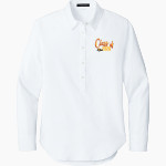 Lakeridge Leopards Mercer+Mettle Women's Long Sleeve Modern Oxford Shirt Front Thumbnail