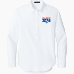 Whiteland Warriors Mercer+Mettle Women's Long Sleeve Modern Oxford Shirt Front Thumbnail