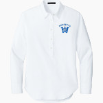 WELCH HIGH SCHOOL WILDCATS Mercer+Mettle Women's Long Sleeve Modern Oxford Shirt Front Thumbnail