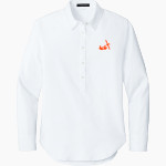 Hope College Online Athletics Store <span class="pdp-name-mascot">Hope Flying Dutch</span> Mercer+Mettle Women's Long Sleeve Modern Oxford Shirt Front Thumbnail
