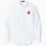 PLAINVIEW HIGH SCHOOL INDIANS <span class="pdp-name-mascot">PLAINVIEW I-27 INDIANS</span> Mercer+Mettle Women's Long Sleeve Modern Oxford Shirt Front Thumbnail