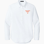 MISHICOT HIGH SCHOOL INDIANS <span class="pdp-name-mascot">MISHICOT INDIANS</span> Mercer+Mettle Women's Long Sleeve Modern Oxford Shirt Front Thumbnail
