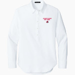 Jamesville DeWitt Red Rams <span class="pdp-name-mascot">Jamesville DeWitt Red Rams or JD Red Rams</span> Mercer+Mettle Women's Long Sleeve Modern Oxford Shirt Front Thumbnail