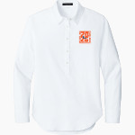 Union Bears Mercer+Mettle Women's Long Sleeve Modern Oxford Shirt Front Thumbnail