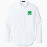 St. Patrick of Heatherdowns Irish <span class="pdp-name-mascot">St. Patrick of Heatherdowns Irish</span> Mercer+Mettle Women's Long Sleeve Modern Oxford Shirt Front Thumbnail