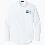 WALKER VALLEY HIGH SCHOOL MUSTANGS <span class="pdp-name-mascot">WALKER VALLEY MUSTANGS</span> Mercer+Mettle Women's Long Sleeve Modern Oxford Shirt Front Thumbnail