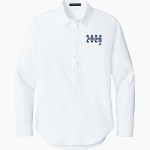 FARMERSVILLE HIGH SCHOOL AZTECS <span class="pdp-name-mascot">FARMERSVILLE AZTECS</span> Mercer+Mettle Women's Long Sleeve Modern Oxford Shirt Front Thumbnail