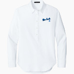 READING SENIOR HIGH SCHOOL BLUE DEVILS <span class="pdp-name-mascot">READING BLUE DEVILS</span> Mercer+Mettle Women's Long Sleeve Modern Oxford Shirt Front Thumbnail