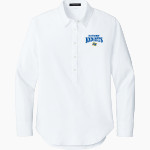 EAST NOBLE HIGH SCHOOL KNIGHTS <span class="pdp-name-mascot">EAST NOBLE KNIGHTS</span> Mercer+Mettle Women's Long Sleeve Modern Oxford Shirt Front Thumbnail