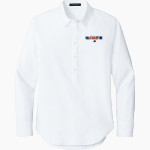 Jubilee San Antonio Lions Mercer+Mettle Women's Long Sleeve Modern Oxford Shirt Front Thumbnail