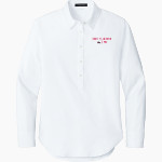 East Feliciana Mighty Knights Mercer+Mettle Women's Long Sleeve Modern Oxford Shirt Front Thumbnail