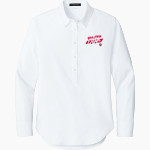 Bryn Athyn College The Official Store of the Lions <span class="pdp-name-mascot">Bryn Athyn College Lions</span> Mercer+Mettle Women's Long Sleeve Modern Oxford Shirt Front Thumbnail