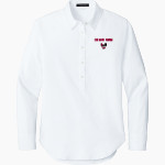 Indiana University of Pennsylvania <span class="pdp-name-mascot">Indiana University Of PA Hawks</span> Mercer+Mettle Women's Long Sleeve Modern Oxford Shirt Front Thumbnail