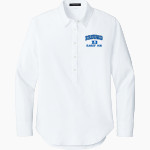 Brevard Blue Devils Mercer+Mettle Women's Long Sleeve Modern Oxford Shirt Front Thumbnail